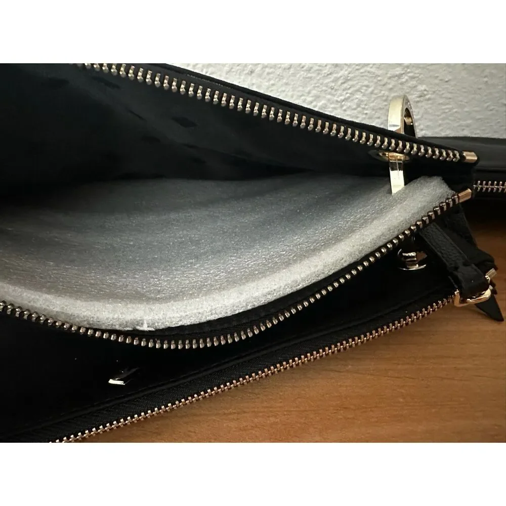 Kate Spade Dawn Triple Pouch- Navy NWT